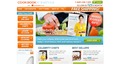 Desktop Screenshot of cookbookofthemonthclub.com
